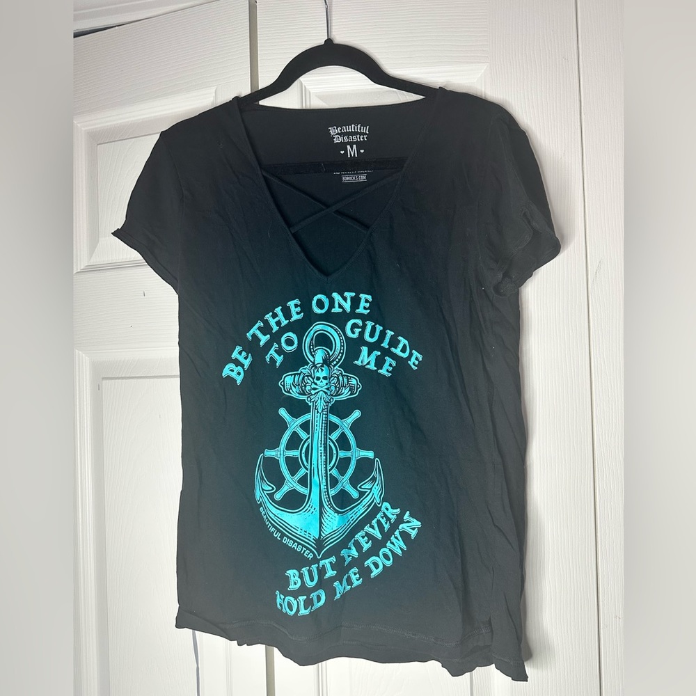 Black Anchor T-shirt